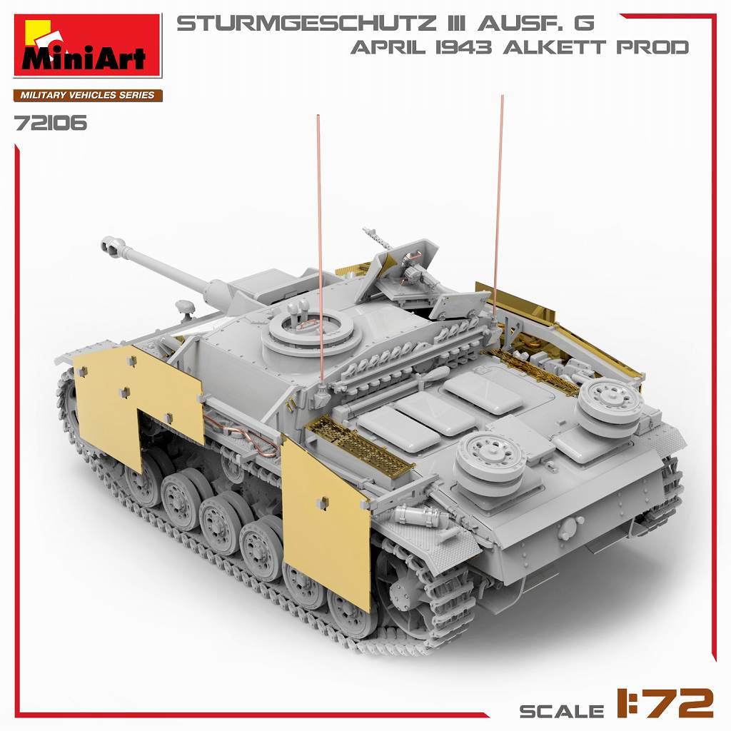 72106 1/72 III���ͷ�ˤAusf.G 1943ǯ4��