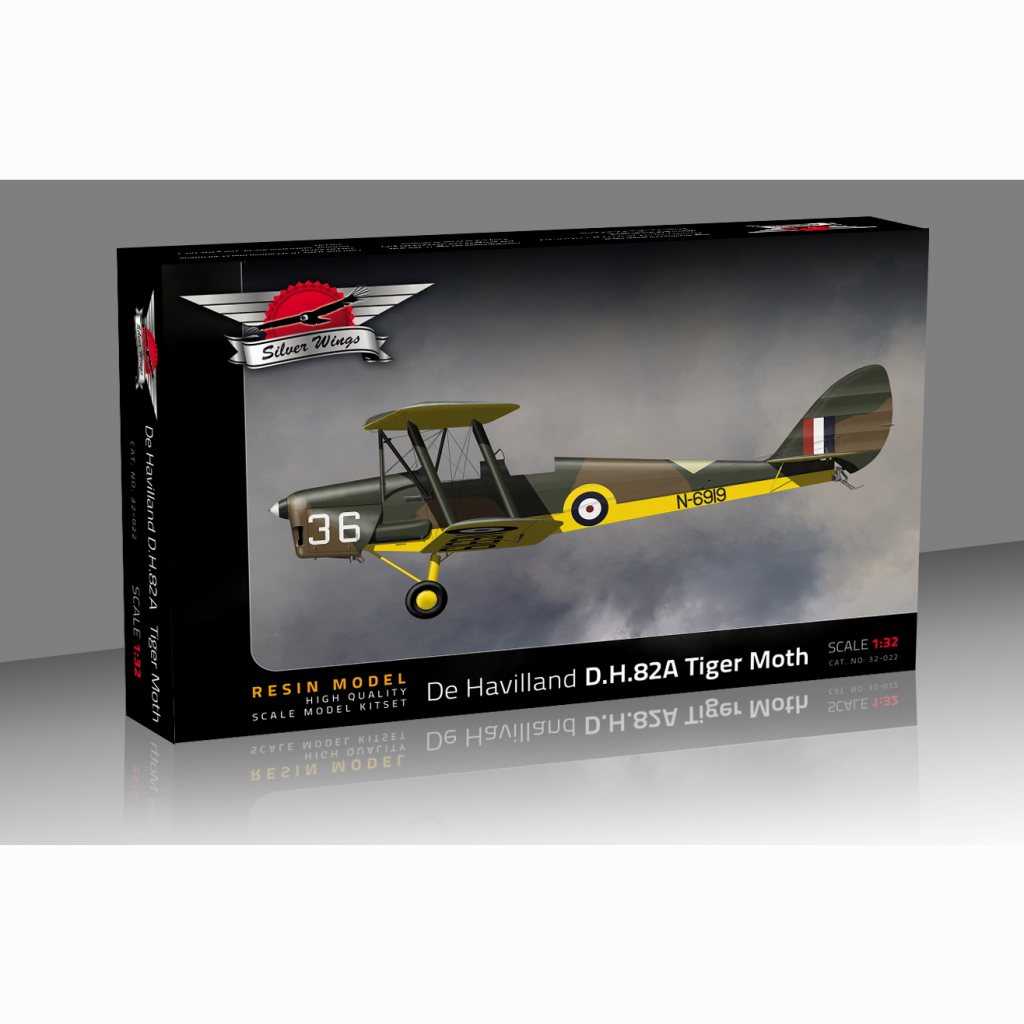 32-022 デ・ハビランド DH.82A タイガーモス | シルバーウイング