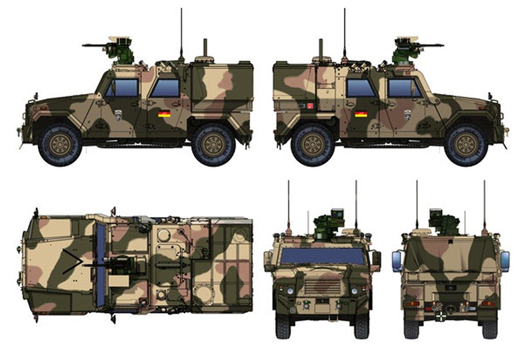 DW35039 1/35 イーグルIV EKT/FuPers装甲車 2013年 ｢2 in 1
