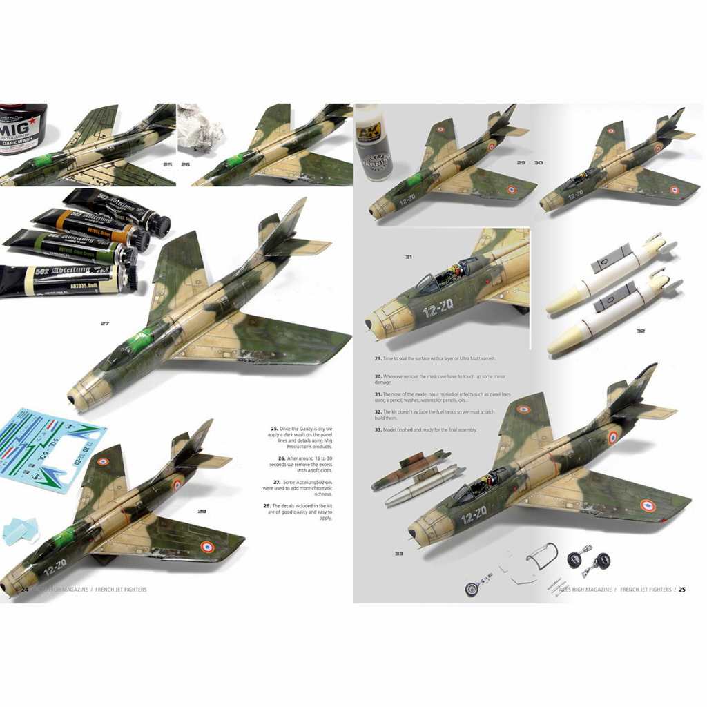 AK2931 エーセズハイ第15号 フランスジェット戦闘機 | AK