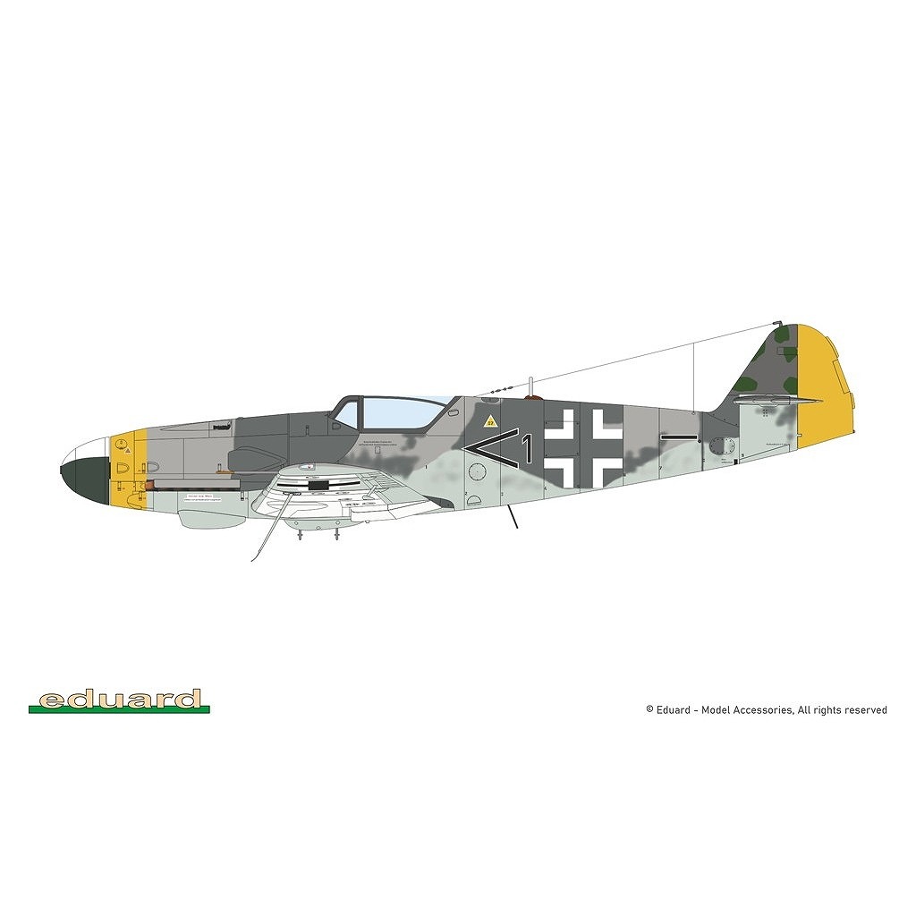 �ڿ����ʡ�70166 1/72 ��å�������ߥå� Bf109K-4 �ץ��ե��ѥå�