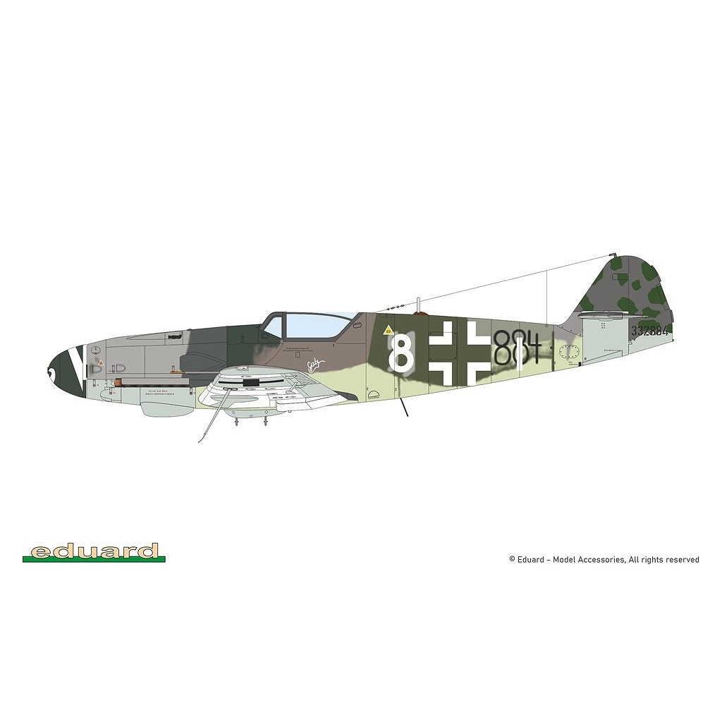 新製品】70166 1/72 メッサーシュミット Bf109K-4 プロフィパック