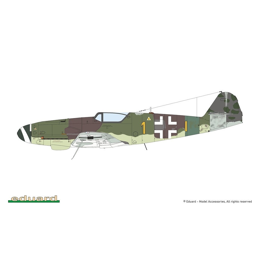 �ڿ����ʡ�70166 1/72 ��å�������ߥå� Bf109K-4 �ץ��ե��ѥå�