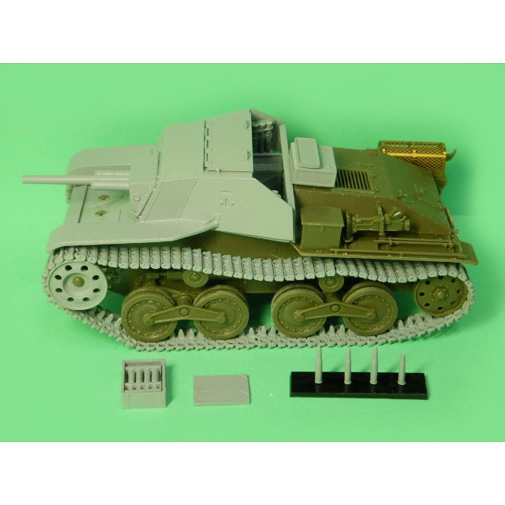 【専用】1/35スケール 軍用モデルキット 5点セット 1/35 帝国陸軍 試製五式四十七粍自走砲 ホル コンバージョン