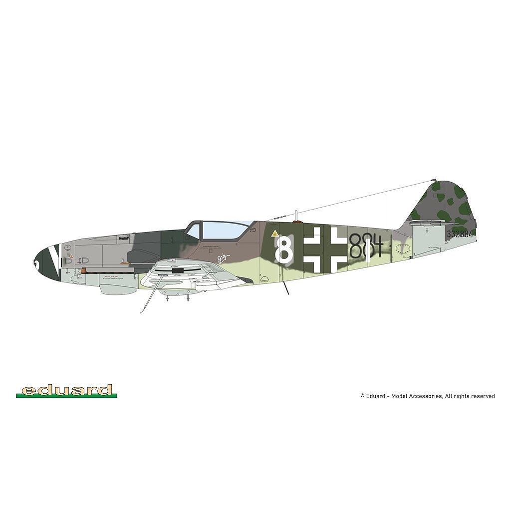82166 1/48 メッサーシュミット Bf109K-4 プロフィパック