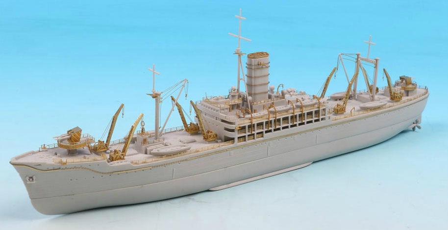 PE-242 日本海軍 給糧艦 伊良湖用(木製甲板付) | ピットロード PIT