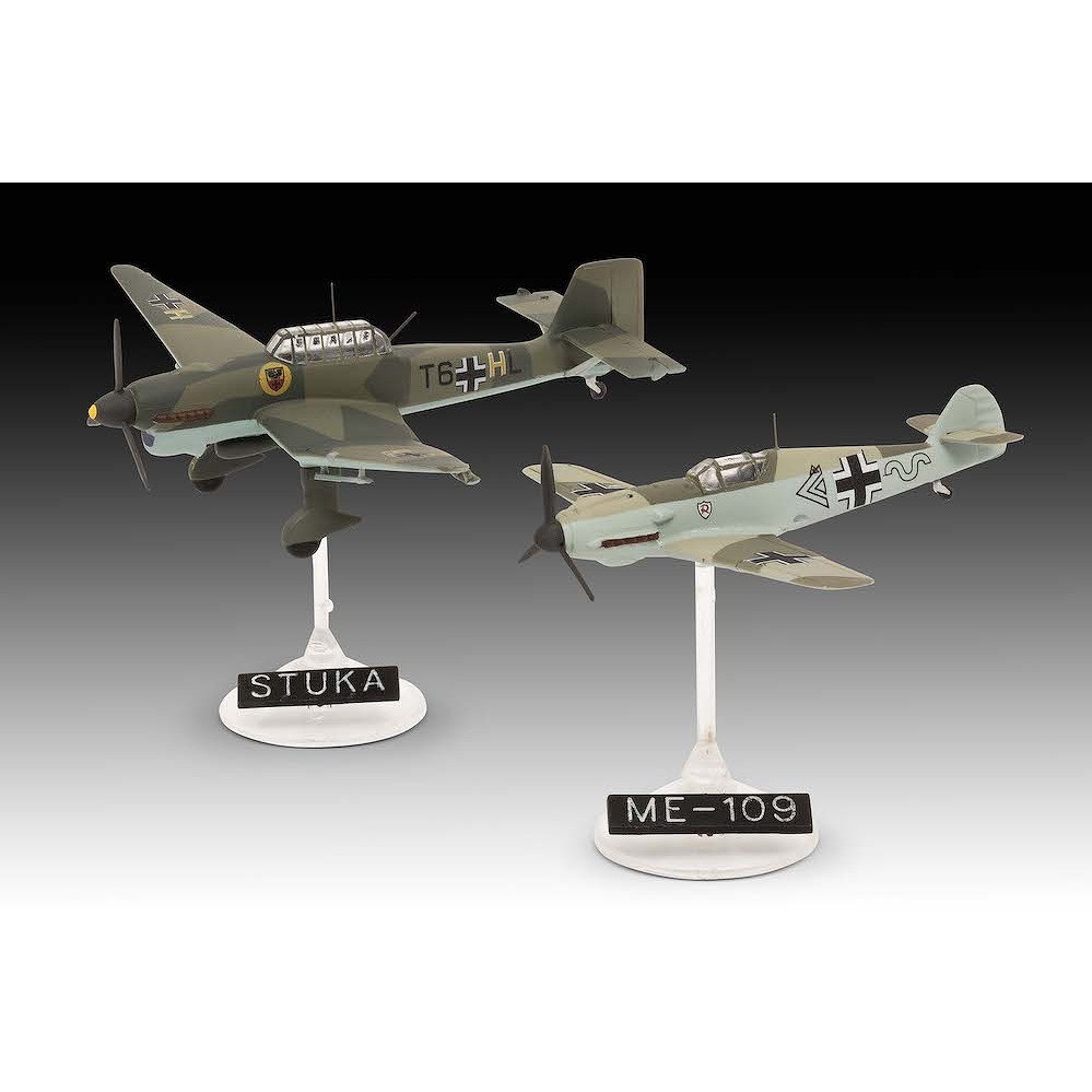 03770 ��å�������ߥå� Bf109E & ��󥫡��� Ju87B ���ġ���