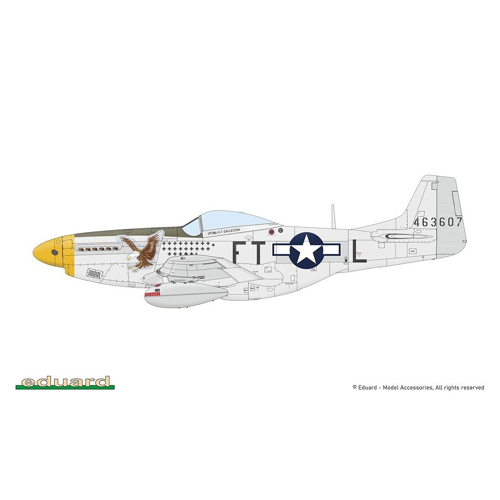 70173 1/72 ノースアメリカン P-51D マスタング プロフィパック