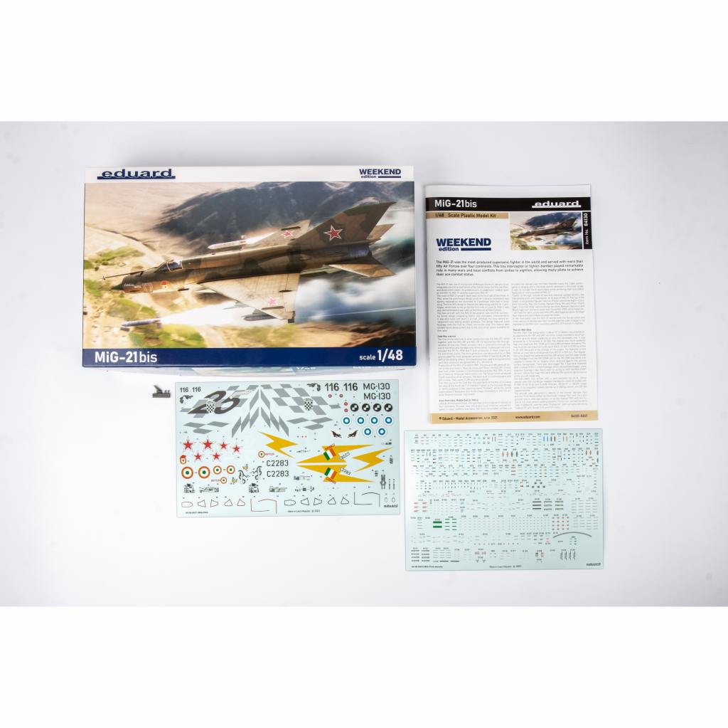 84130 1/48 ミグ MiG-21bis フィッシュベッド ウィークエンド