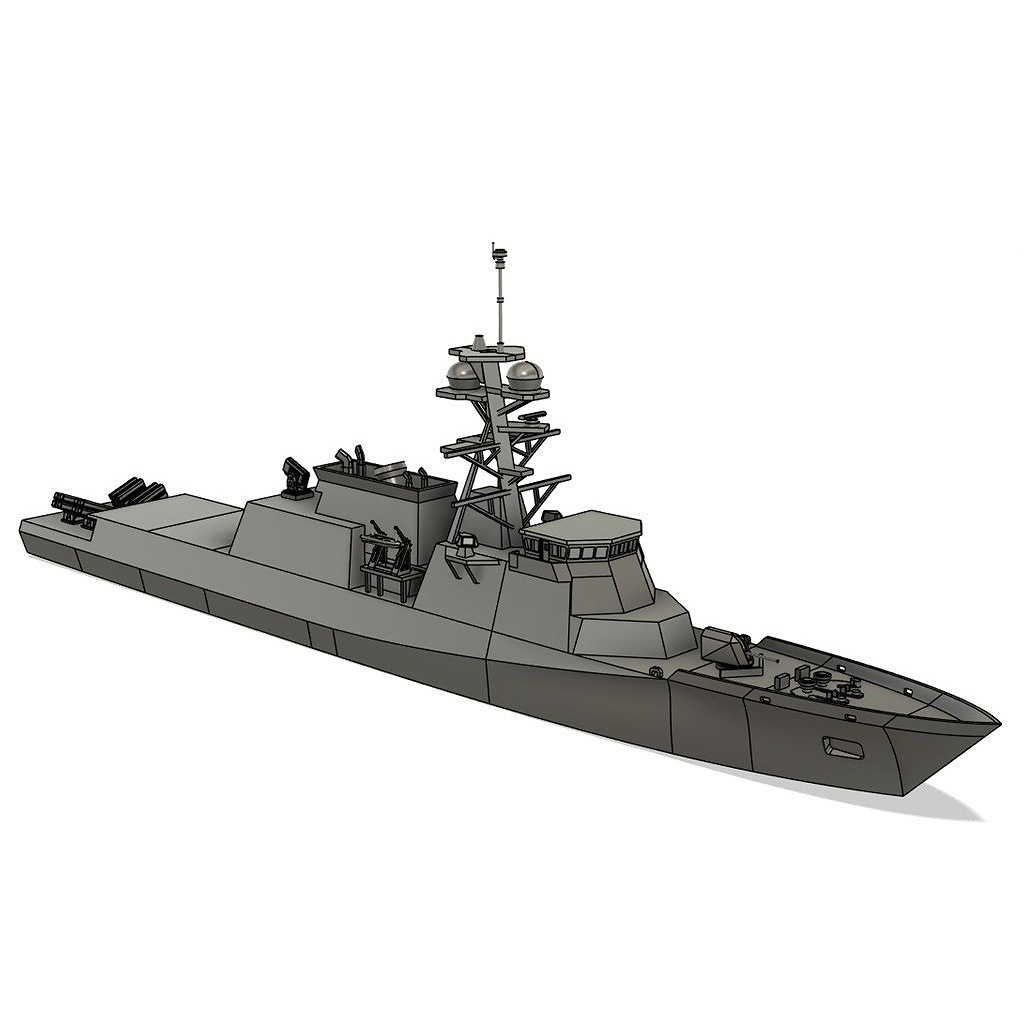 MC-M09 アメリカ海軍「新型フリゲート FFX」 | 模型工房 ブレインズ