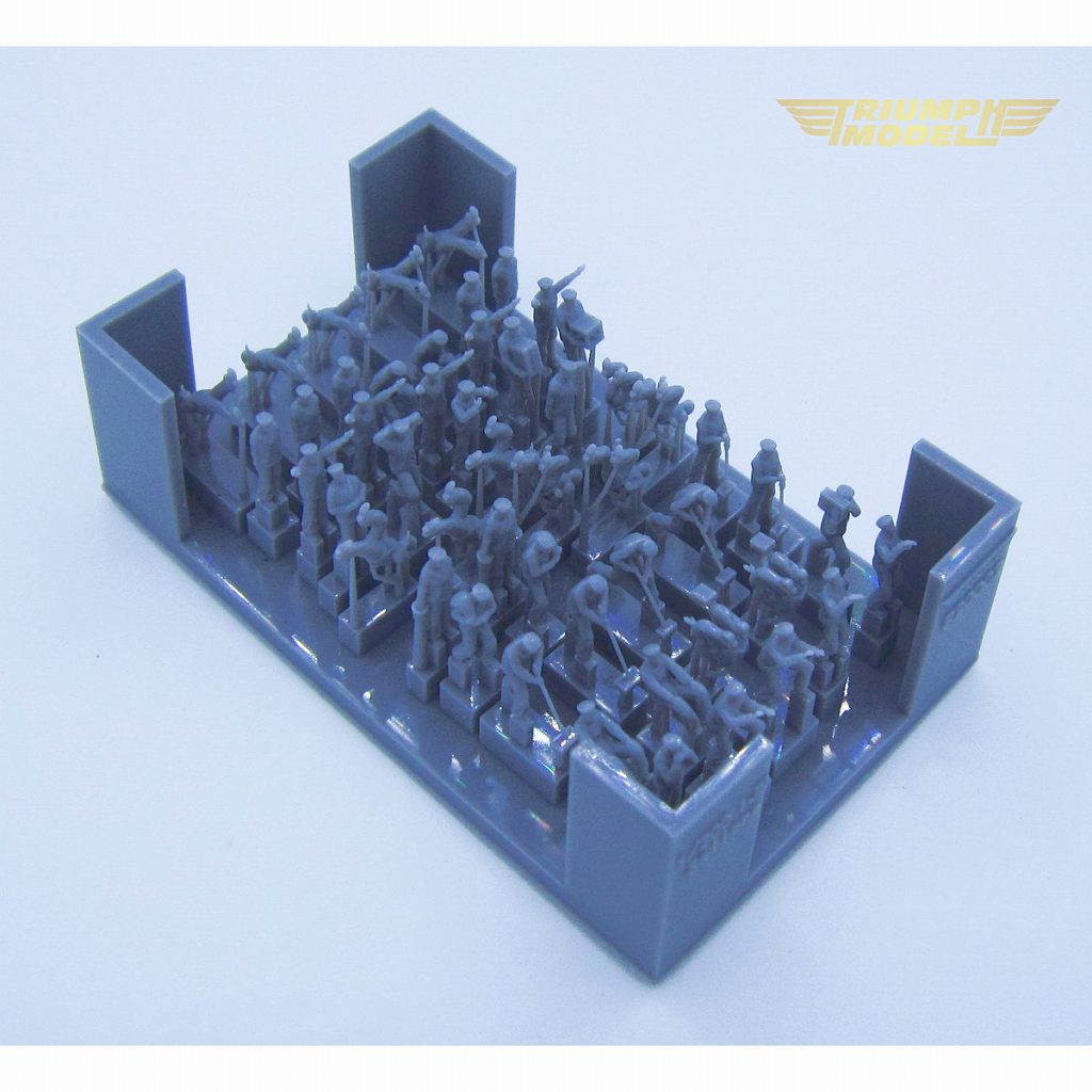 (未使用･未開封品)　1/700 3D 水兵2 bt0tq1u P20002 日本海軍 水兵 精密3Dプリントモデル(50体入り