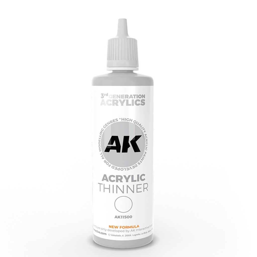 a.k.r出品 再入荷】AK11500 3Gアクリルシンナー 100ml 【AKアクリル3G (サード