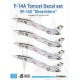 JEIGHT DESIGN JD-72015 1/72 ����ޥ� F-14A �ȥ७��å� VF-142 �������ȥ饤������