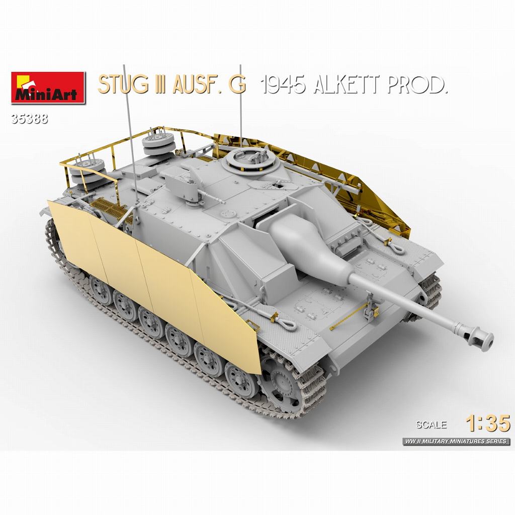 35388 III号突撃砲G型 1945年 アルケット社製 | ミニアート MiniArt