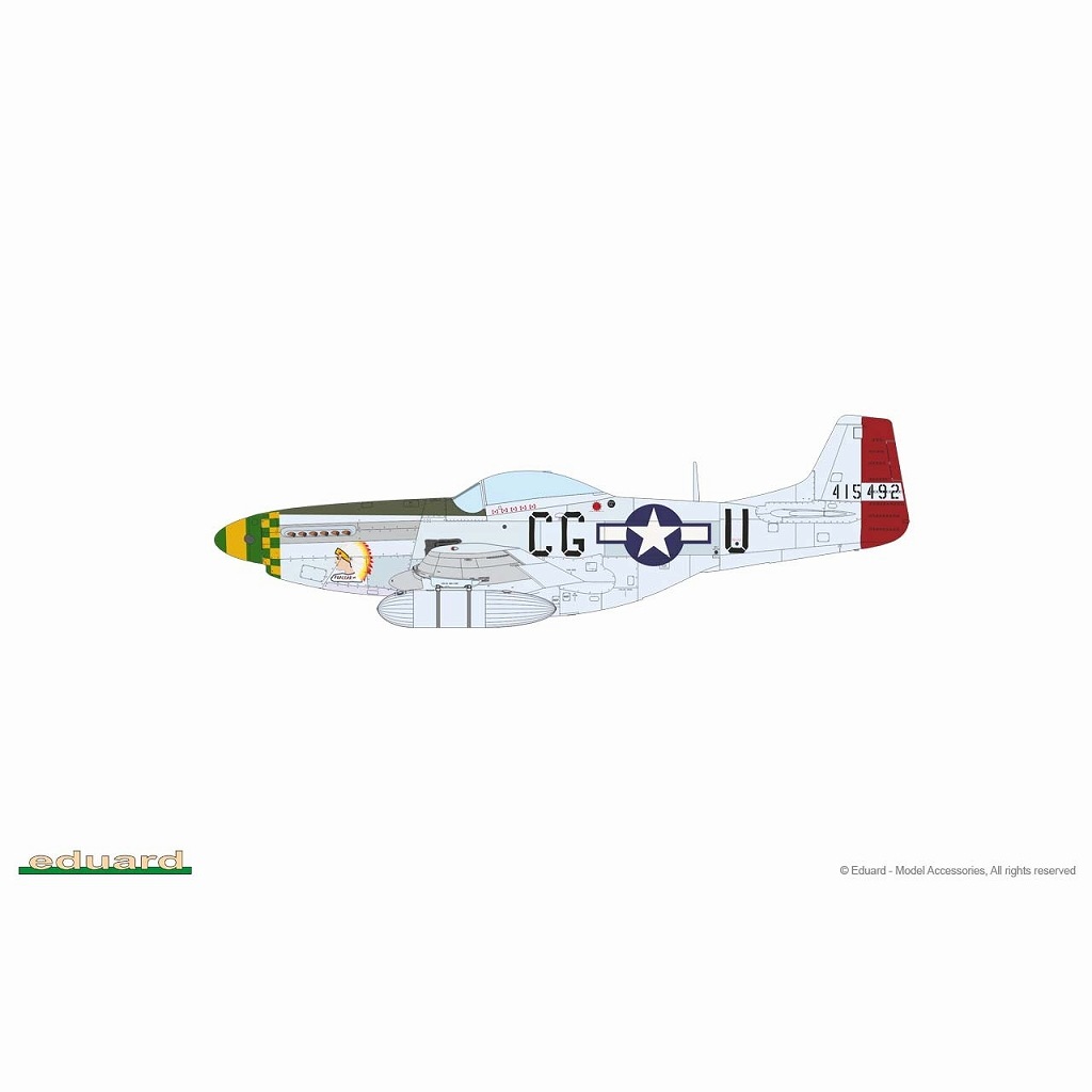 11174 1/48 「マイティ・エイト:第66戦闘航空団」 P-51D リミテッド 11174 1/48 「マイティ・エイト:第66戦闘航空団」 P-51D リミテッド
