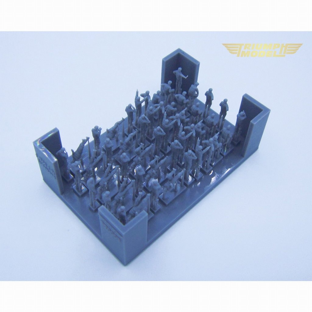 P20003 日本海軍 パイロット 精密3Dプリントモデル(50体入り