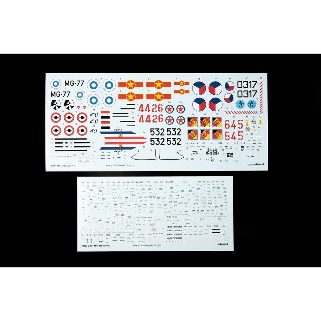 �ڿ����ʡ�82191 1/48 �ߥ� MiG-21F-13 �ե��å���٥å� �ץ��ե��ѥå�