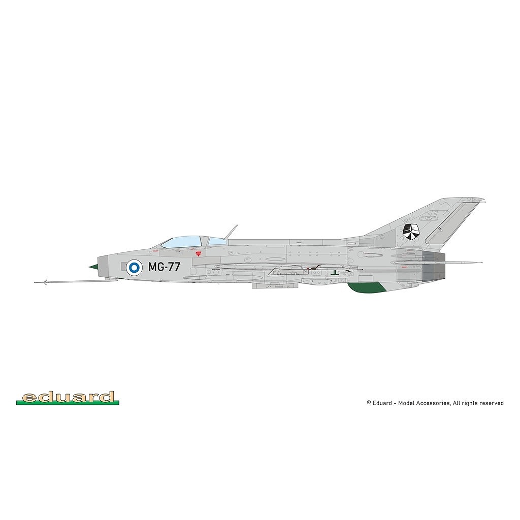 新製品】82191 1/48 ミグ MiG-21F-13 フィッシュベッド プロフィパック