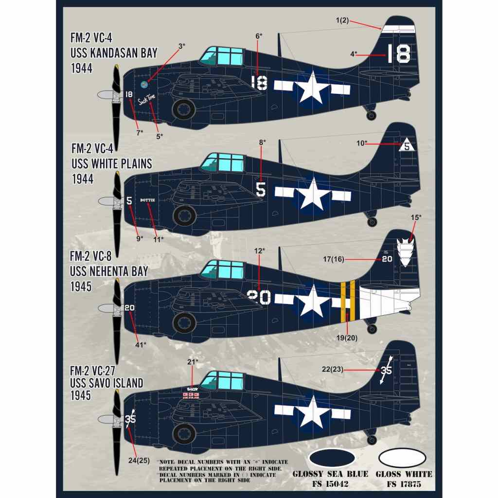 ディテール&スケール F/D&S-4822 アメリカ海軍 FM-2 ワイルドキャット 