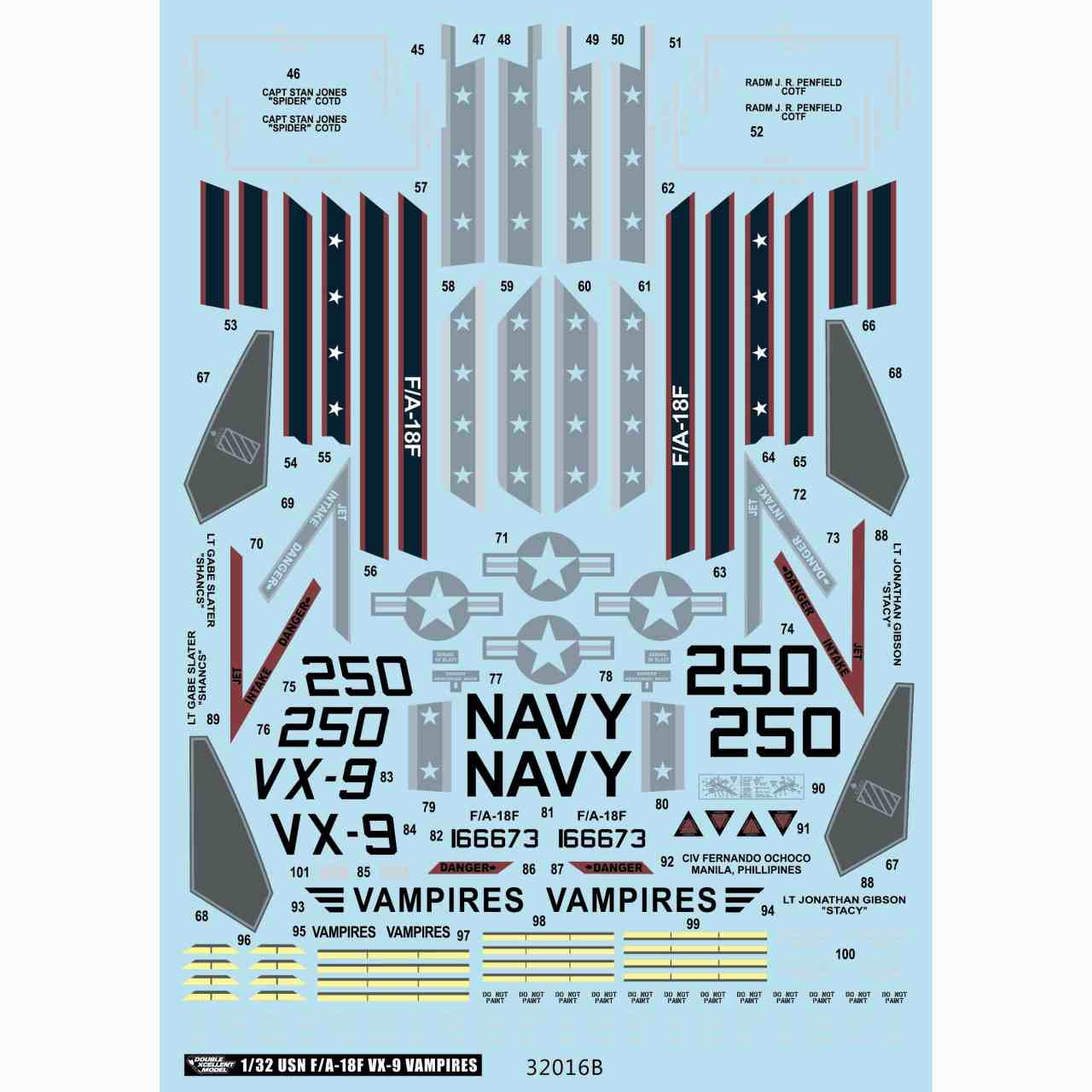 31-3214 アメリカ海軍 F/A-18F スーパーホーネット VX-9 ヴァンパイ