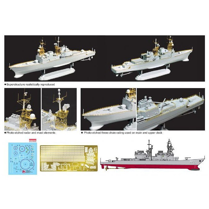 アメリカ海軍 駆逐艦 スプルーアンス DD-963 プラモデル 完成品 アメリカ海軍 駆逐艦 スプルーアンス DD-963 プラモデル｜ホビーサーチ