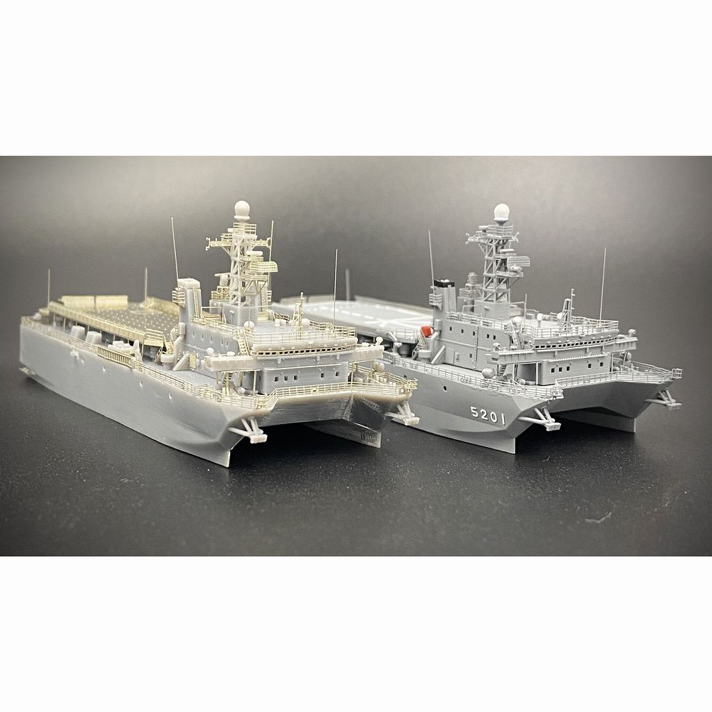 T23V700-026M 1/700 海上自衛隊 音響測定艦 ひびき | モデリウム