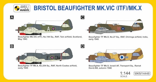 MKM14448 ブリストル ボーファイター Mk.VIC&TFMk.X 「戦闘雷撃
