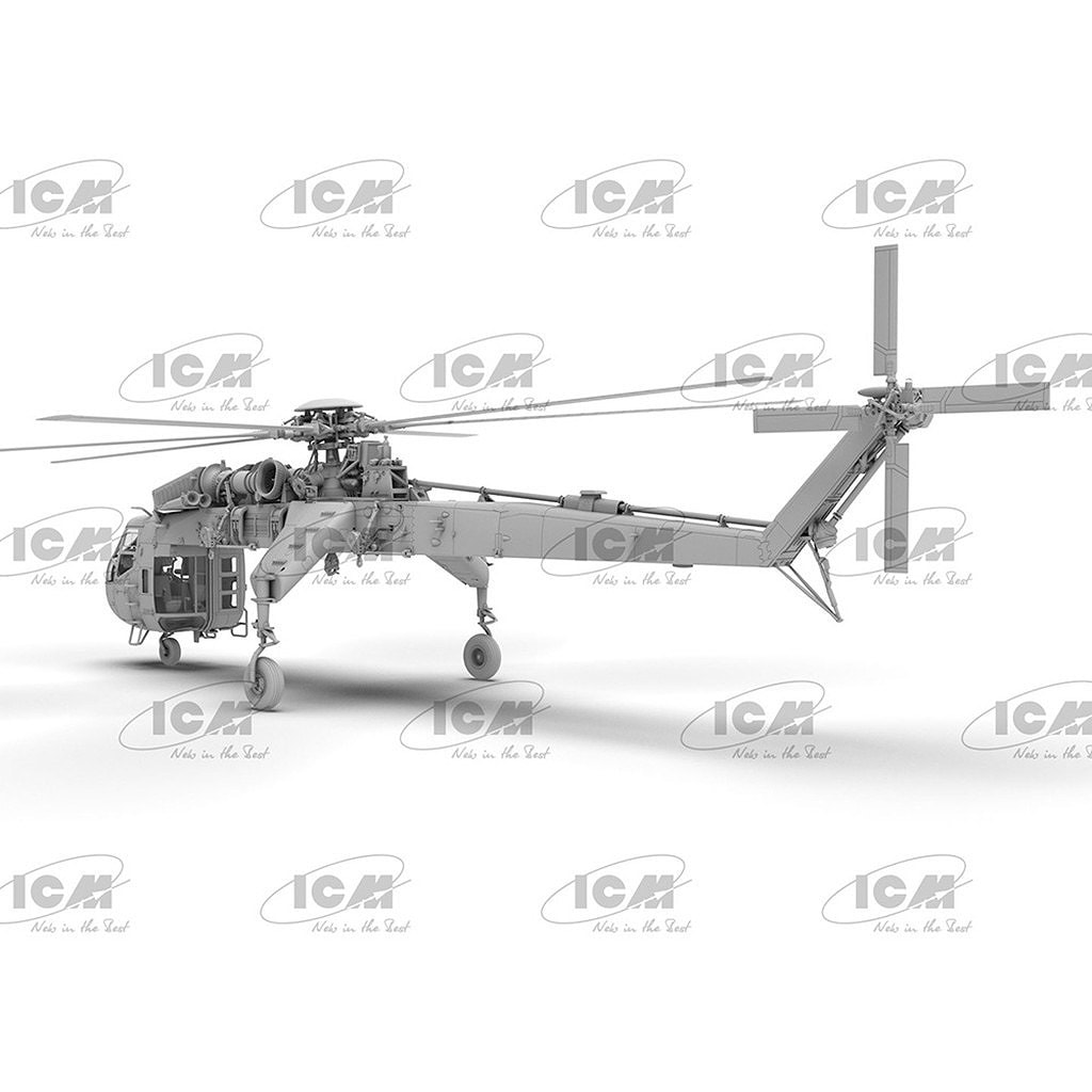 予約受付中】72001 アメリカ 重輸送ヘリコプター シコルスキー CH-54A
