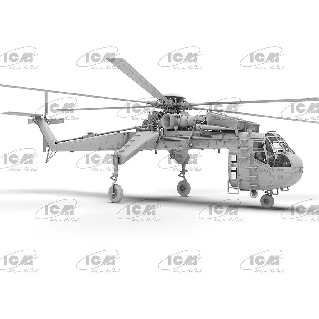 予約受付中】72001 アメリカ 重輸送ヘリコプター シコルスキー CH-54A