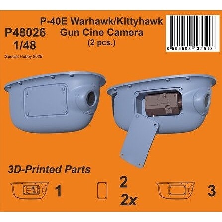 P48026 1/48 P-40E �������ۡ���N-2�����󥫥�� (2�� x ��1��)