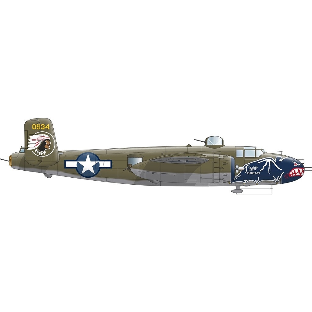 ��ͽ��������548001 1/48 B-25J �ߥå����� "���ȥ졼�ե���"��ߥƥåɥ��ǥ������