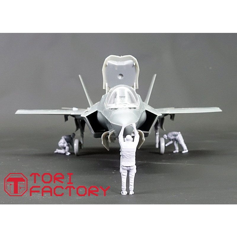MF-40C 1/72 アメリカ空軍 F-35 グランドクルーセット | トリ