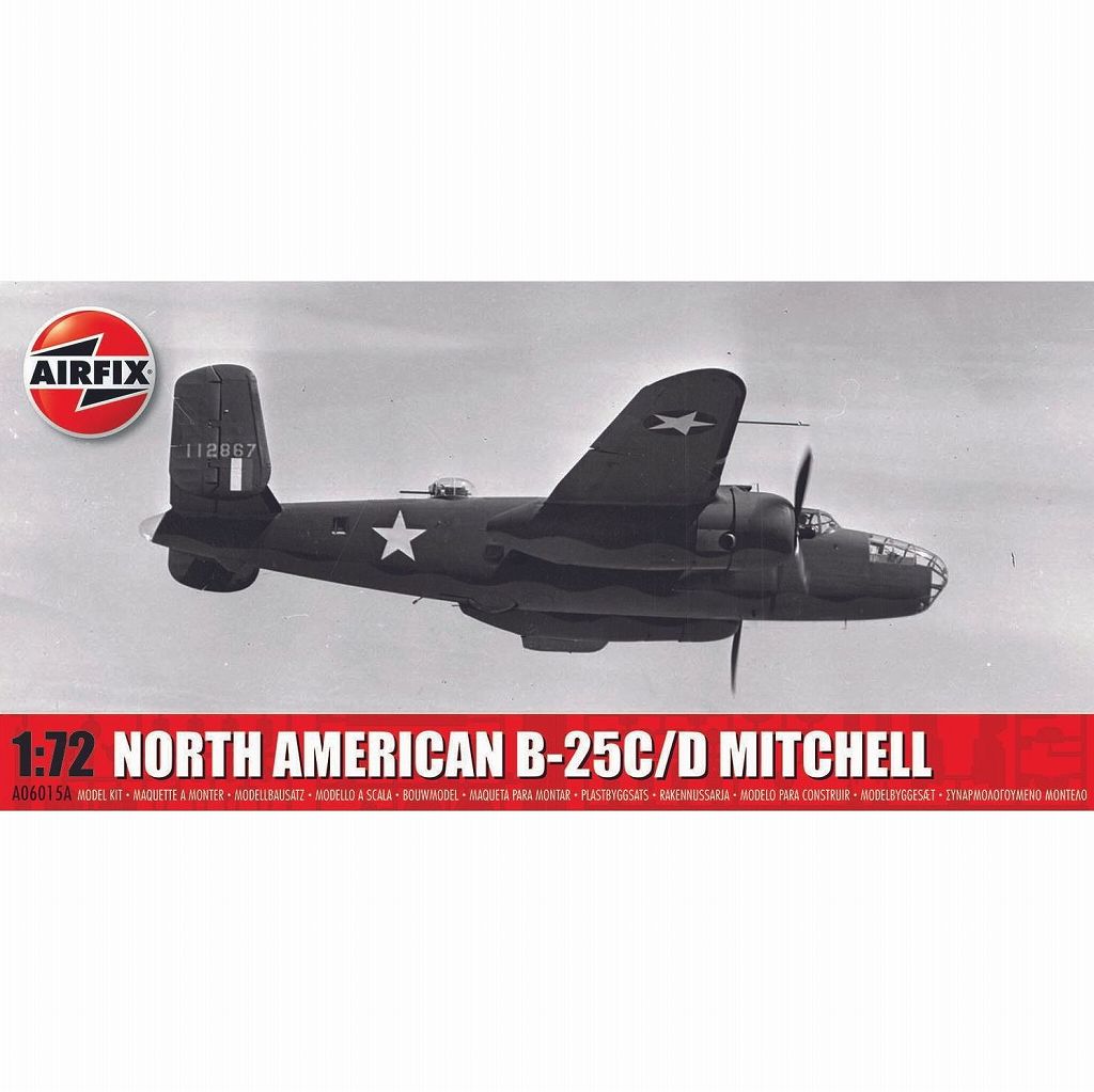 A06015A 1/72 �Ρ�������ꥫ�� B-25C/D �ߥå�����