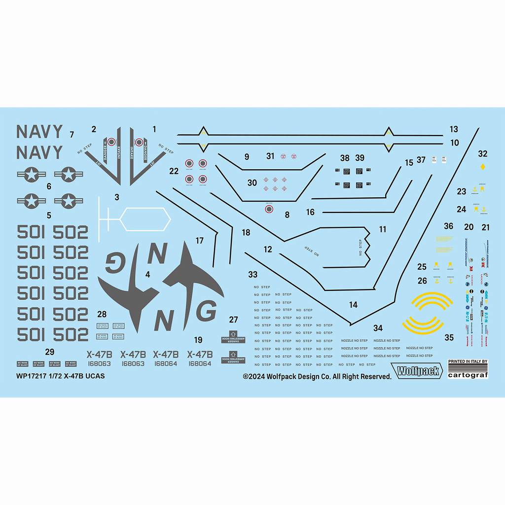 WP17217 1/72 X-47B UCAS-D (プレミアムエディションキット) | ウルフ