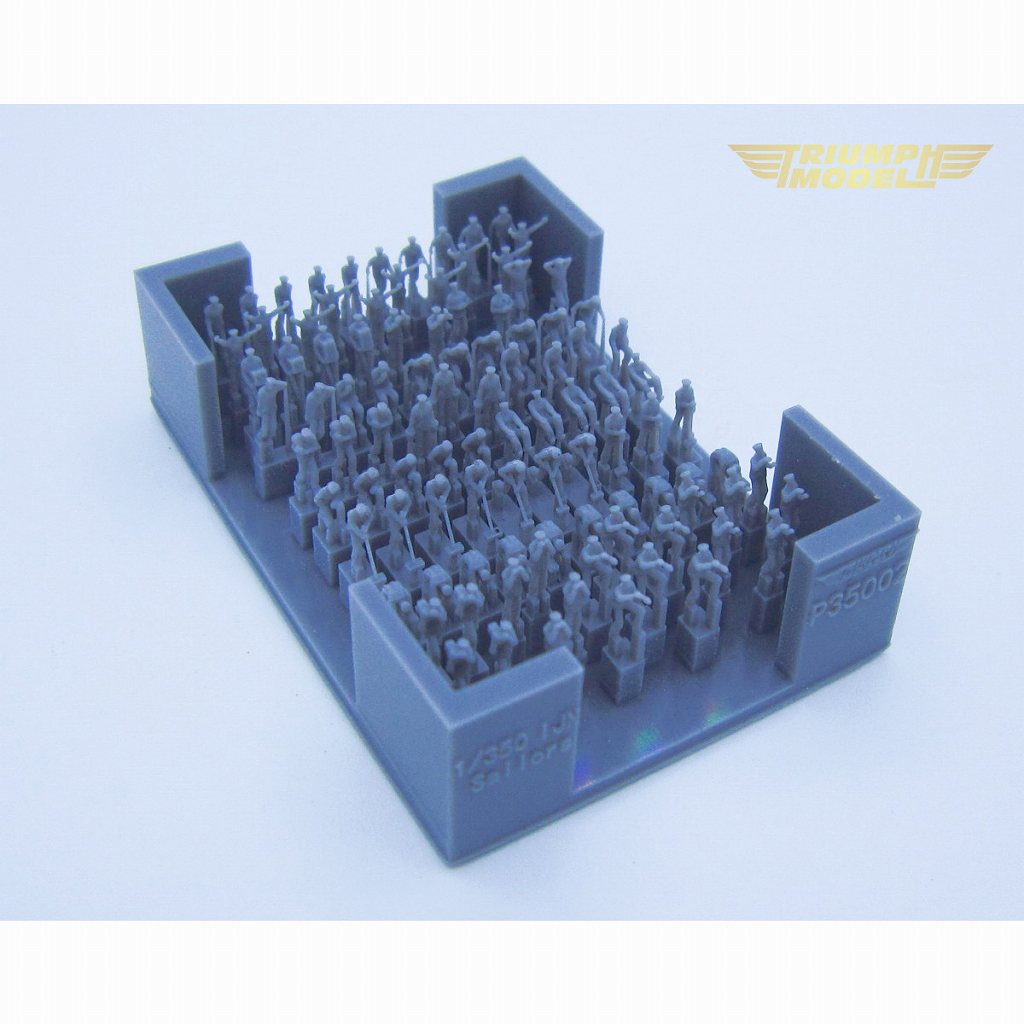 P35002 日本海軍 水兵 精密3Dプリントモデル(100体入り