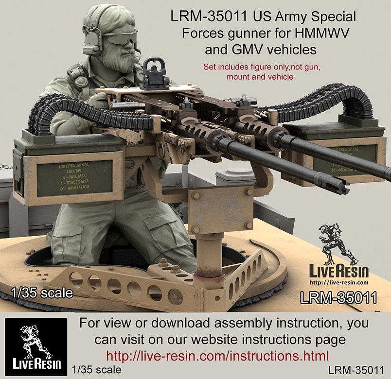 LRM-35011 現用アメリカ陸軍 スペシャルフォースガンナー ヘルメット