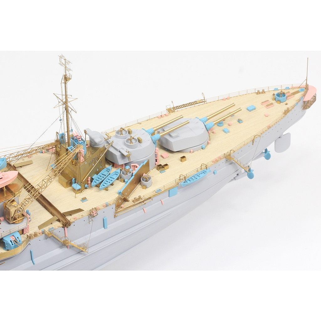 37039F1 イギリス海軍 戦艦 ウォースパイト 1942 ディテールアップ