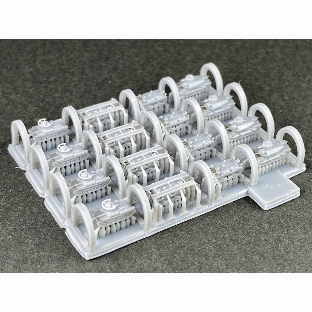 再入荷】JPN14 日本軍 車両セット 九五式重戦車 ロ号, 九七式指揮戦車