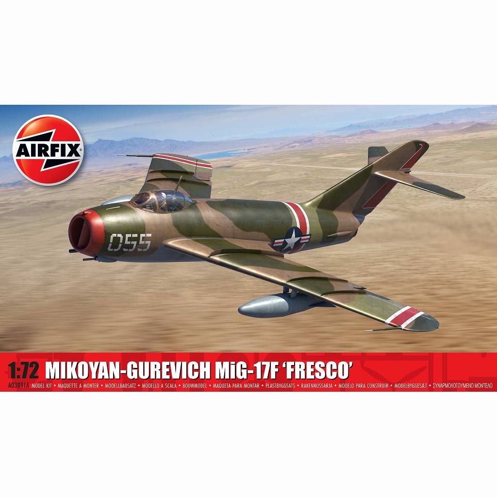A03091A 1/72 �ߥ���󡦥�������å� MiG-17F �ե쥹��