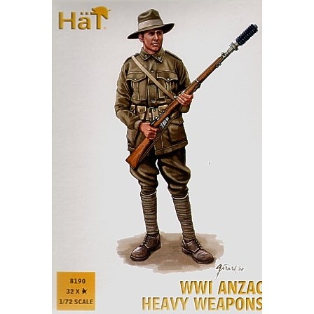 8190 WWI オーストラリア・ニュージーランド軍団 重火器
