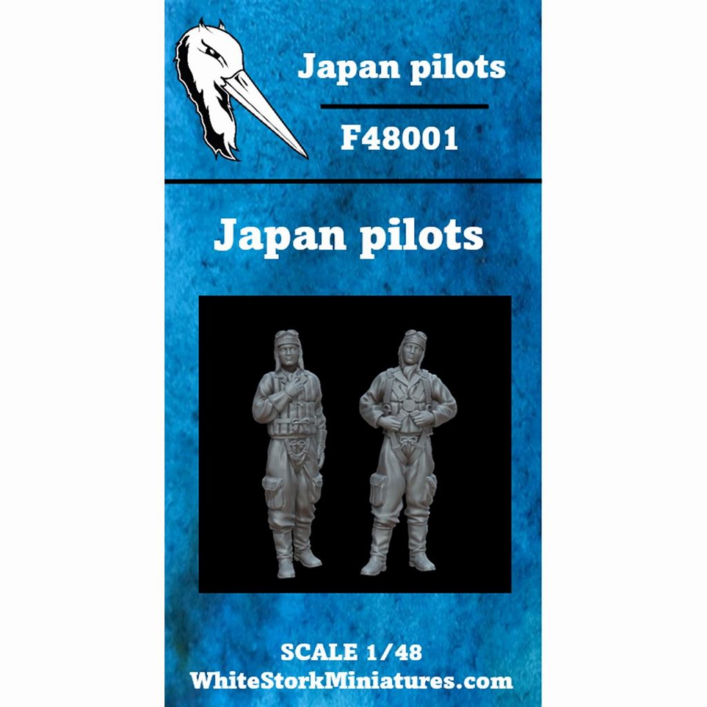 F48001 1/48 WWII 日本軍パイロット | ホワイトストーク