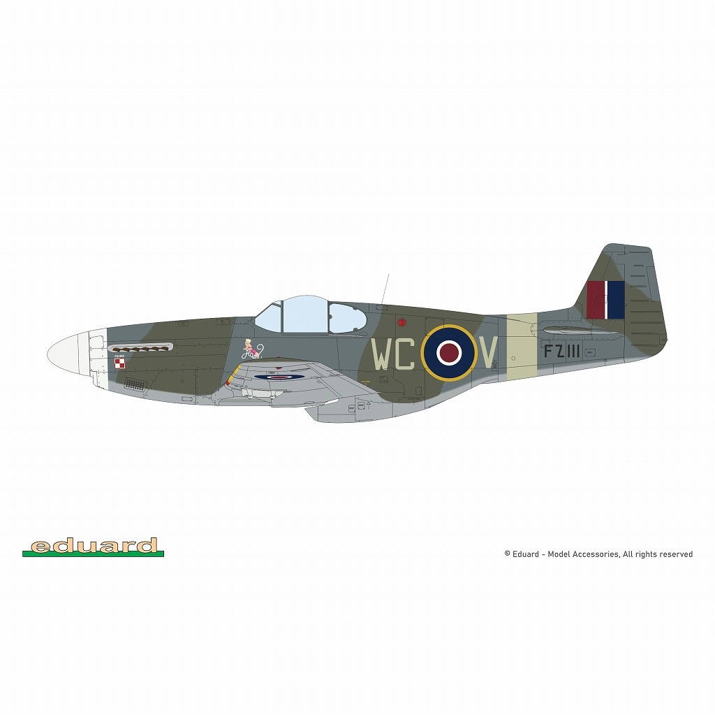 82108 1/48 ノースアメリカン P-51B/C マスタング 