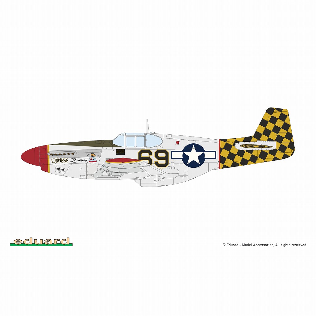 82108 1/48 ノースアメリカン P-51B/C マスタング 