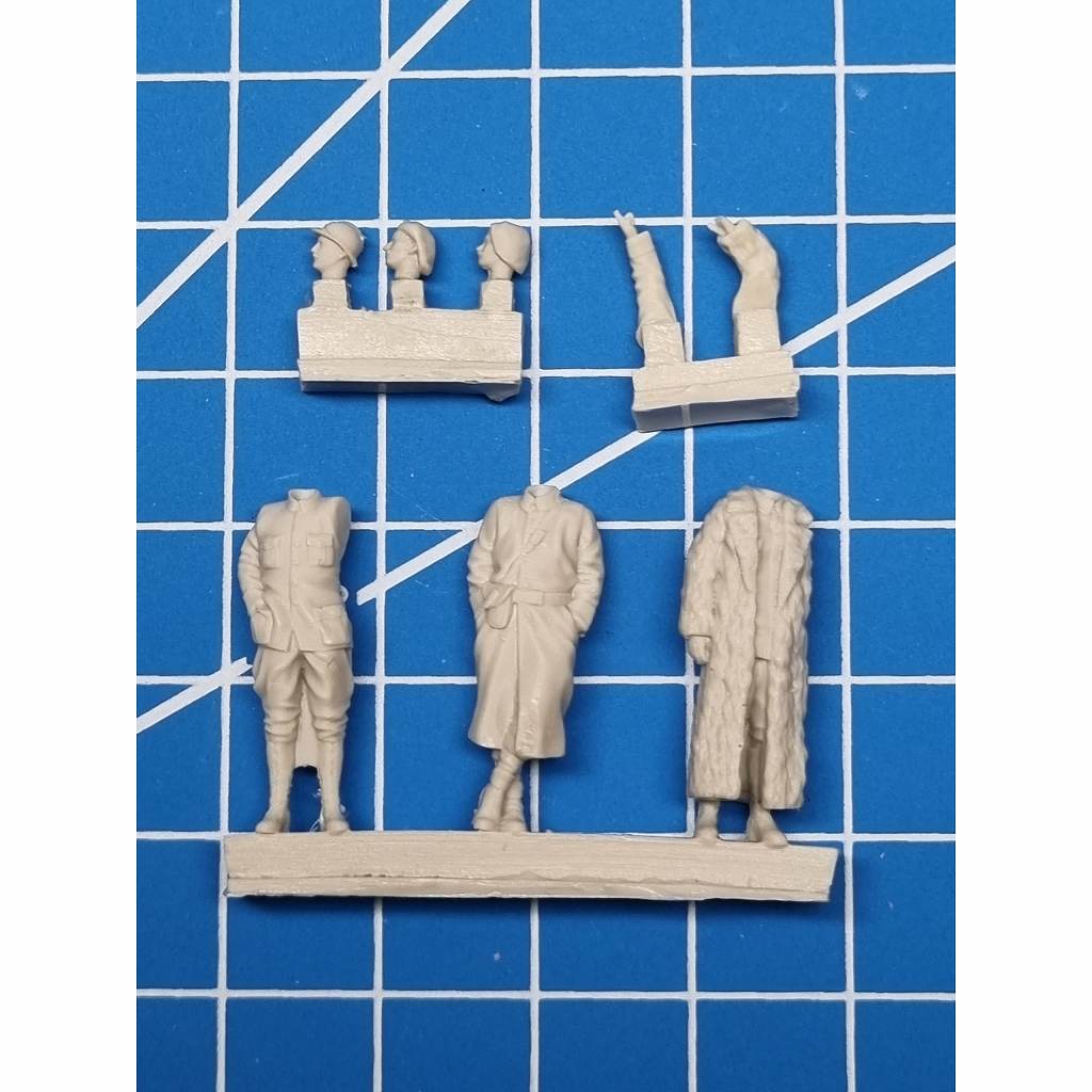 F72033 1/72 WWI フランス軍戦車兵 (3体) 【ネコポス規格外