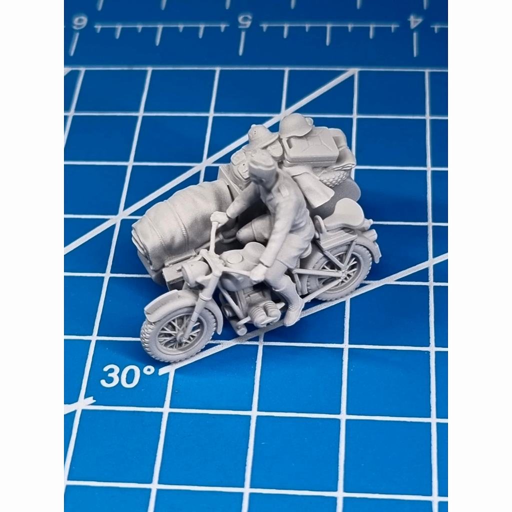 M72004 1/72 �����ɥ����դ�����BMW R75��DAKʼ�� �ڥͥ��ݥ����ʳ���
