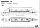 70698FH �� ��ڵ��� �������󡦥�꡼ Queen Mary 1936 ��������󡦥饤�ʡ� �ե�ϥ��ǥ�