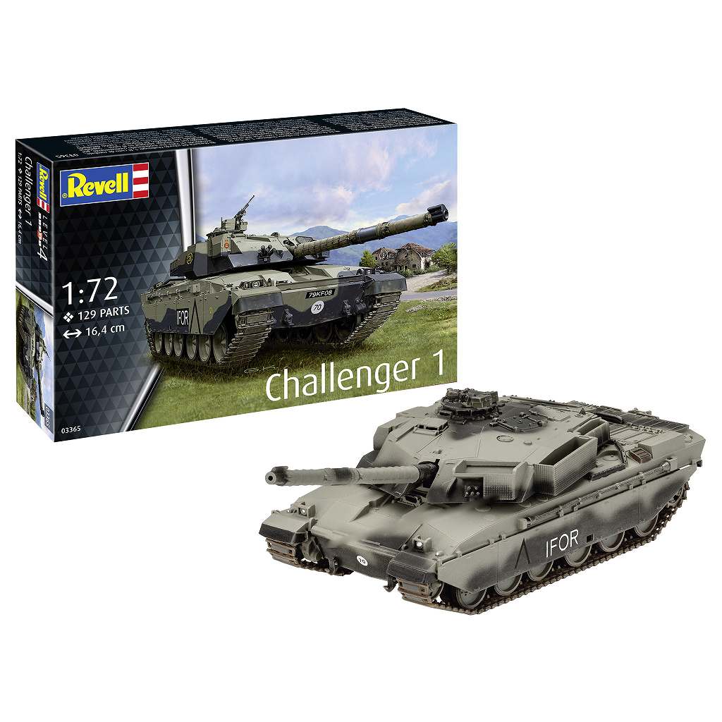 03365 チャレンジャー 1 | ドイツレベル Revell | AFV,大戦後のAFV
