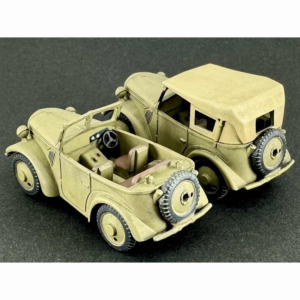 72JPN13 1/72 日本陸軍 くろがね四起 B型 九五式小型乗用車後期