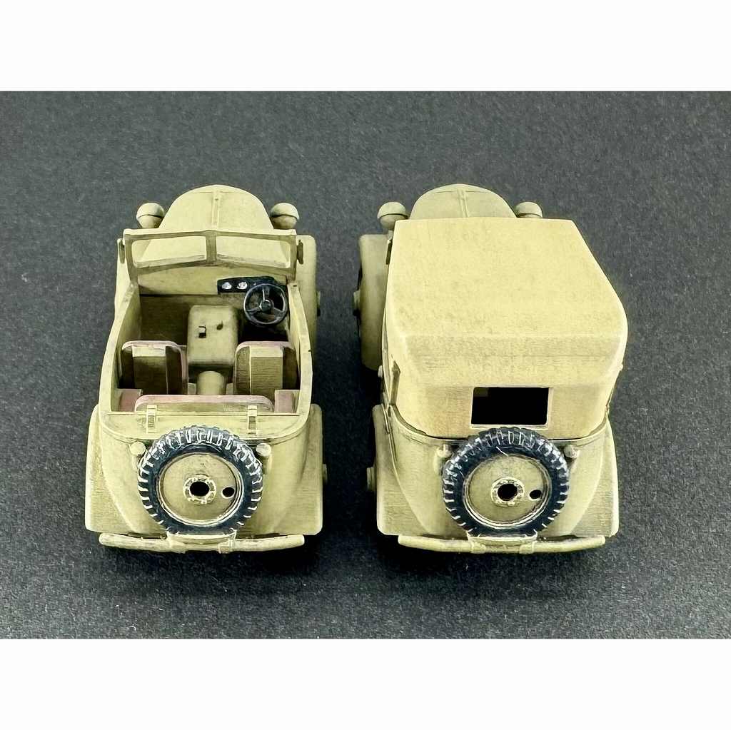 72JPN13 1/72 日本陸軍 くろがね四起 B型 九五式小型乗用車後期型