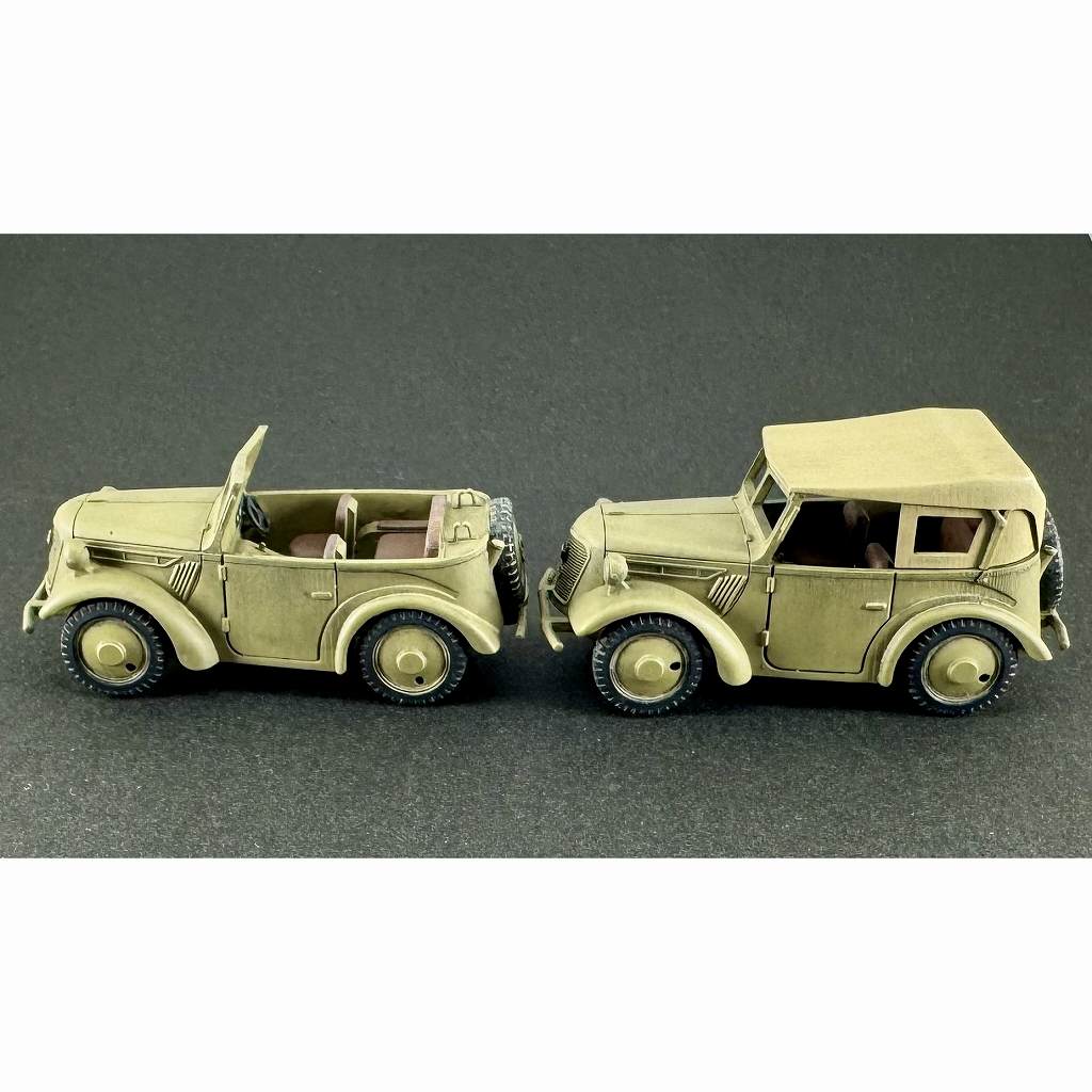 72JPN13 1/72 日本陸軍 くろがね四起 B型 九五式小型乗用車後期型